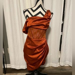 Asymmetrical dress